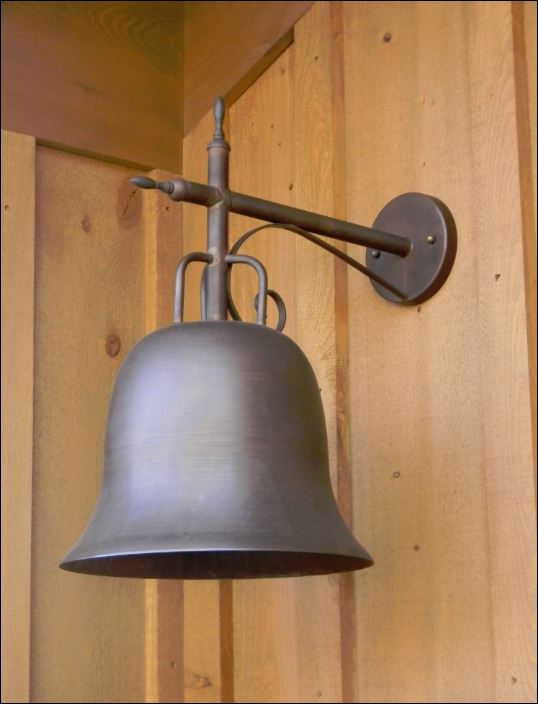 BELL SHADE COPPER LIGHT FIXTURES