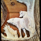 Wolf Spirit Hollow Antler Carving