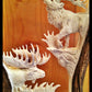 Idaho Big 4 Antler Carving w/ Eagle Head