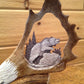 Wild Bear Antler Carving
