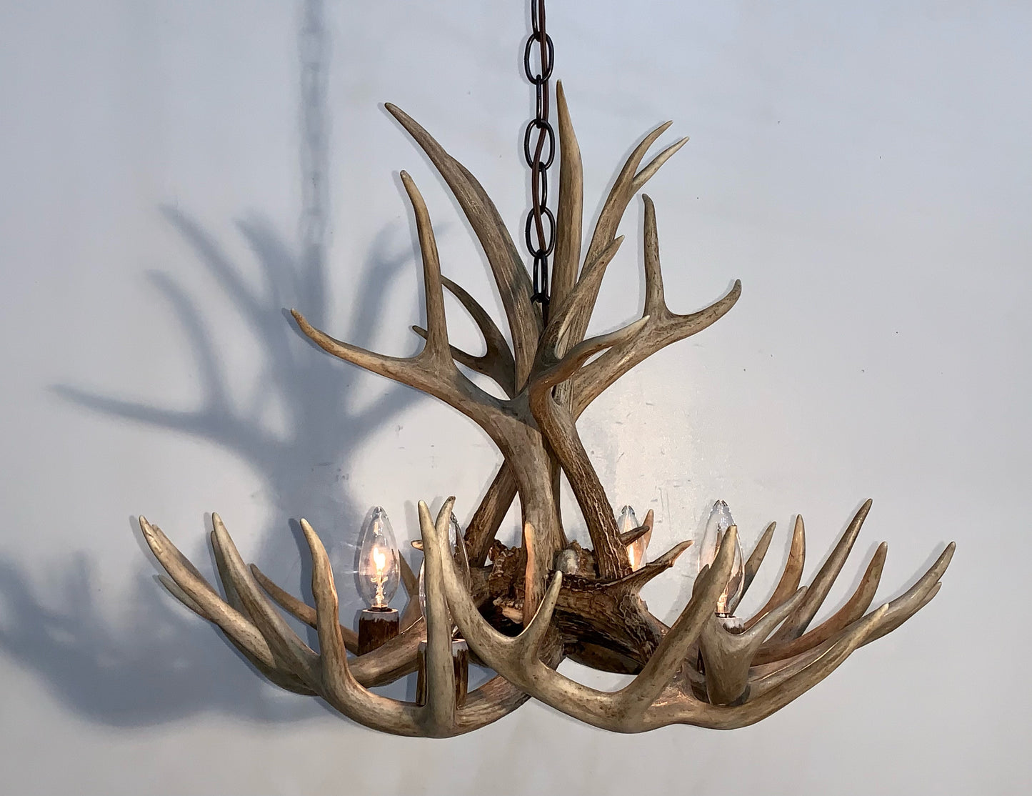 Whitefish Deer Antler Chandelier