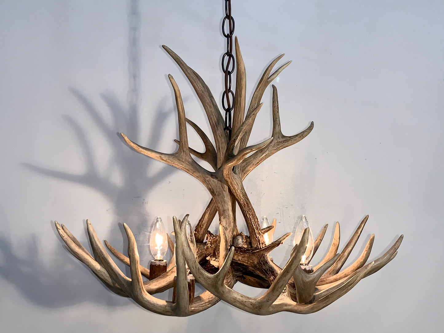 Whitefish Deer Antler Chandelier