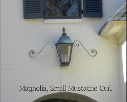 Mustache Curls (Lanterns Shown Are Not Included- Must Be Ordered Separately)