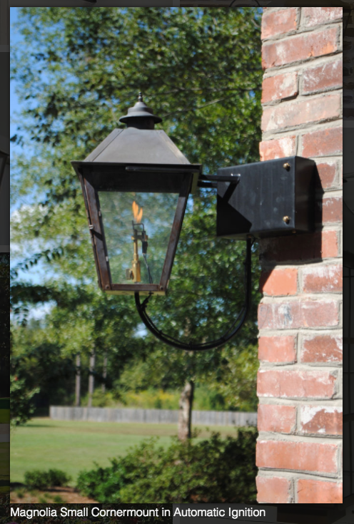 Flambeaux Jamestown Bracket Mount Gas/Electric Lantern
