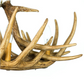 Wisconsin Faux Deer Antler Chandelier, 30"W x 20"T