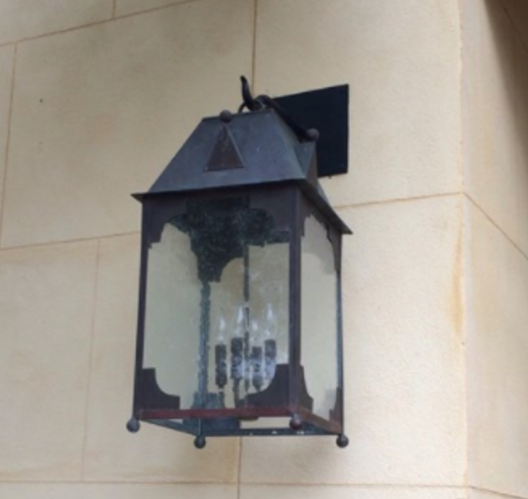 St. James Sanctuary Medieval Copper Lantern