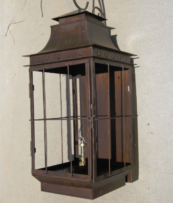 St. James Taos Copper Lantern