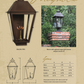 St. James Magnolia Copper Lantern