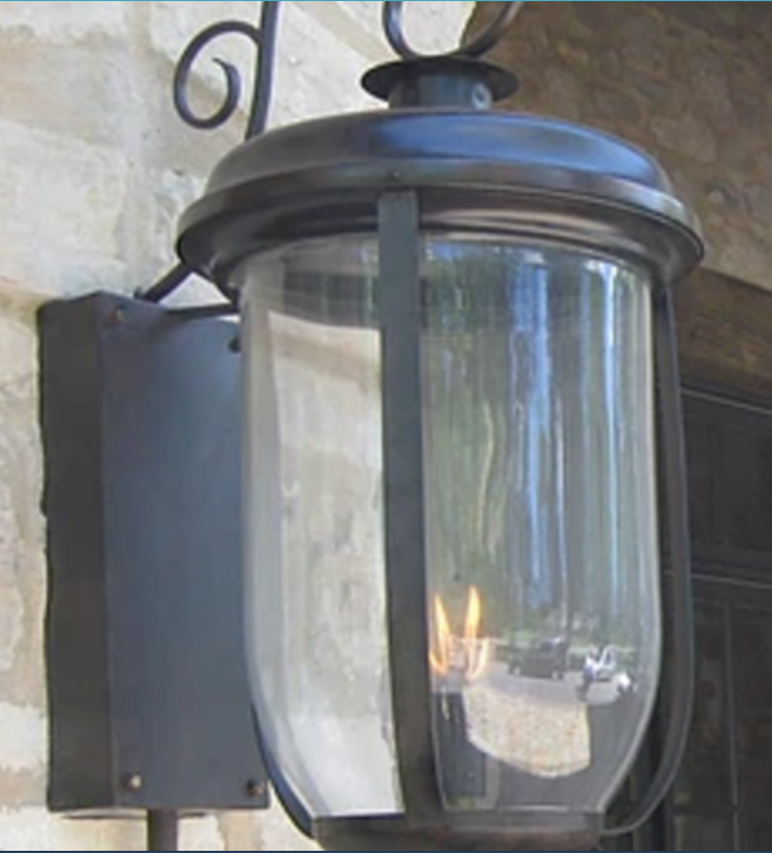 St. James South Beach Copper Lantern