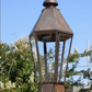 Lighthouse Coastal Nautical Pier mount copper outdoor lantern