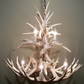 Lochsa Wilderness Deer Antler Chandelier, 23" W x 20" T, 2 tier 7 lights