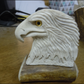 Eagle Head Antler Carving
