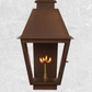 St. James Natchez Copper Lantern