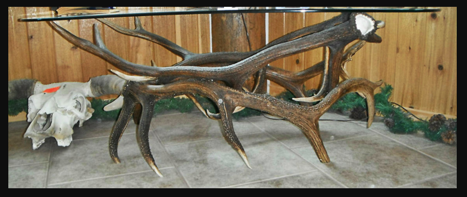 Elk Antler Coffee Table