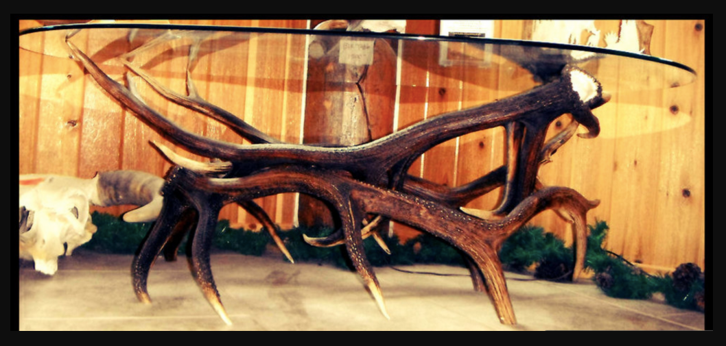 Elk Antler Coffee Table