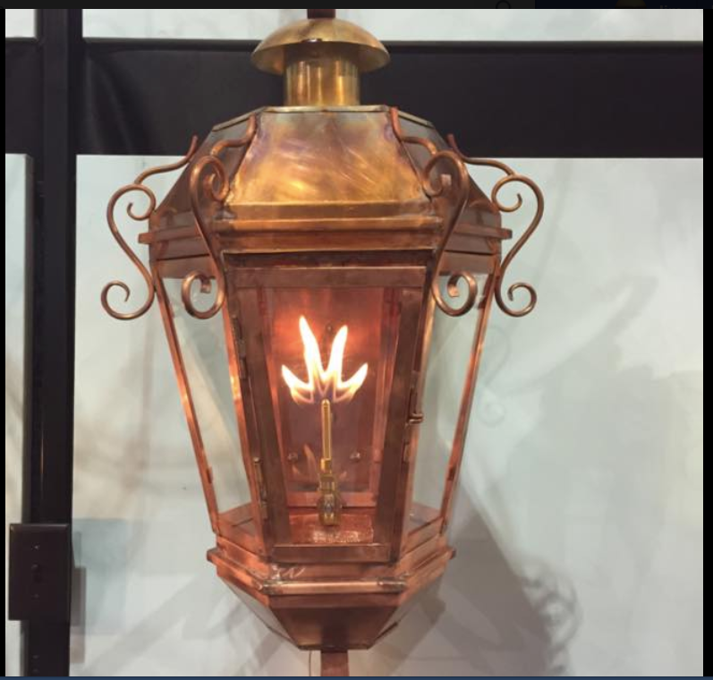 St. James Camelot Medieval Copper Lantern