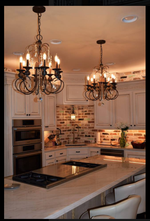 St. James Mardi Gras Kitchen Island Lighting