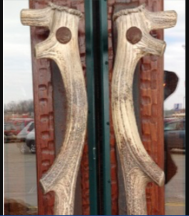 Real Antler Door Handles