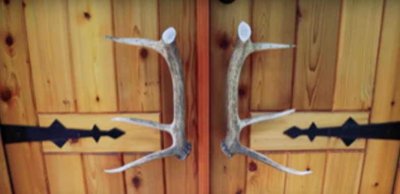 Real Antler Door Handles