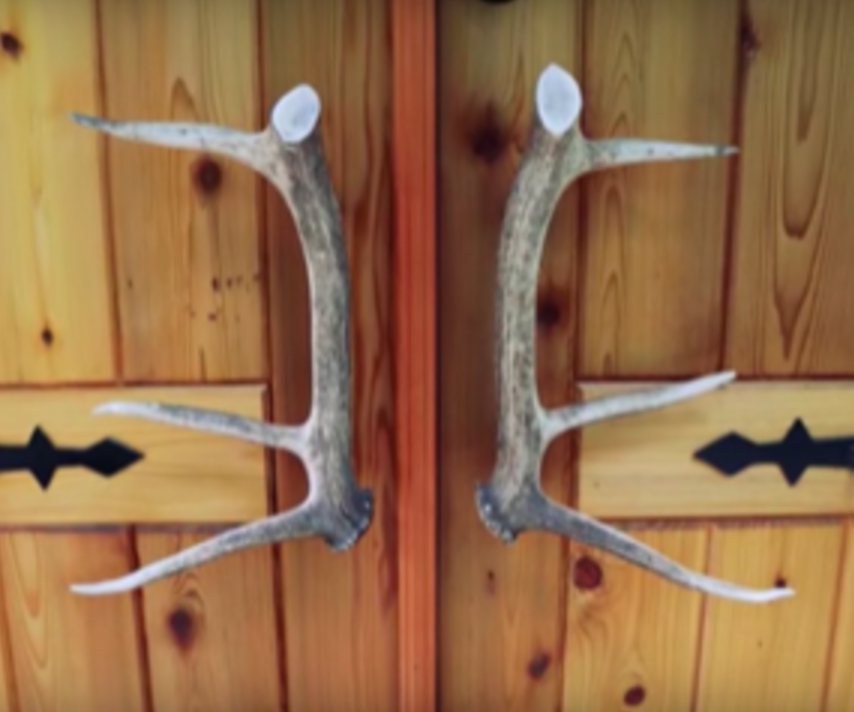 Real Antler Door Handles