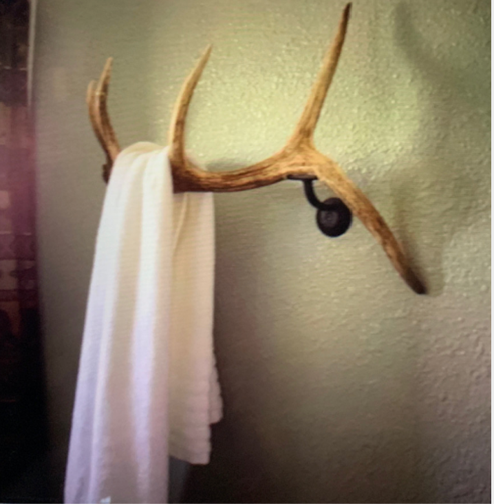Real Elk Antler Towel Coat Rack