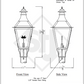Line Drawing St. James Chesapeake Lantern