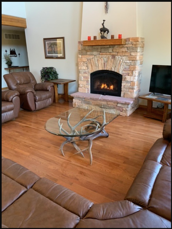 Elk Antler Coffee Table