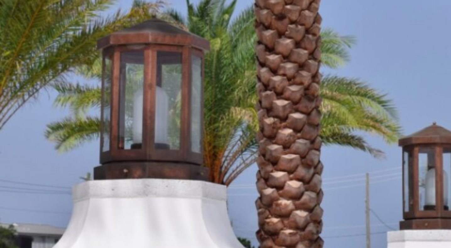 St. James Baja Lighthouse Coastal Nautical Copper Lantern