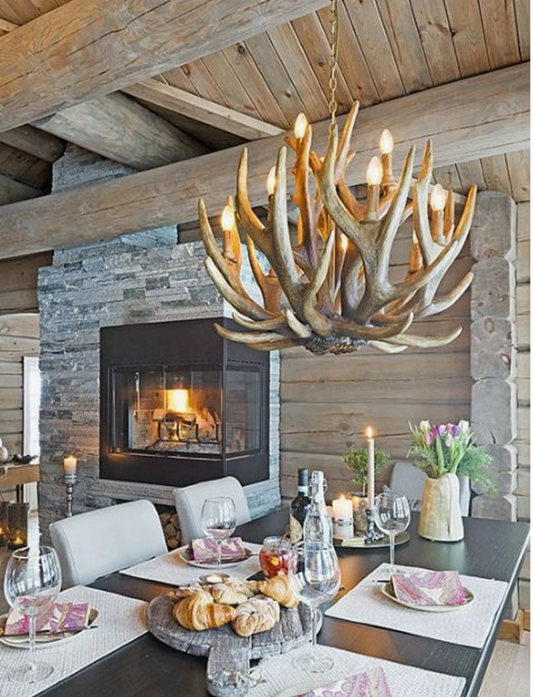 Deer Antler chandelier Pendant Light