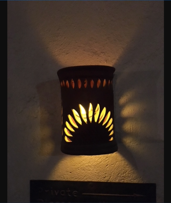 Piastra Copper Wall Sconce