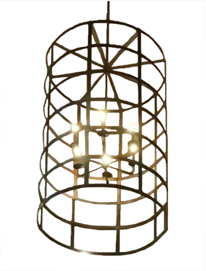 medieval steel pendant chandelier lantern lighting