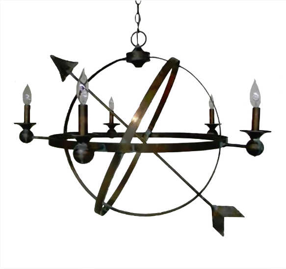 St. James Weather Compass Copper Lantern