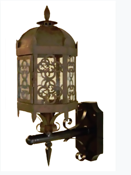 St. James Bordeaux Medieval Copper Lantern