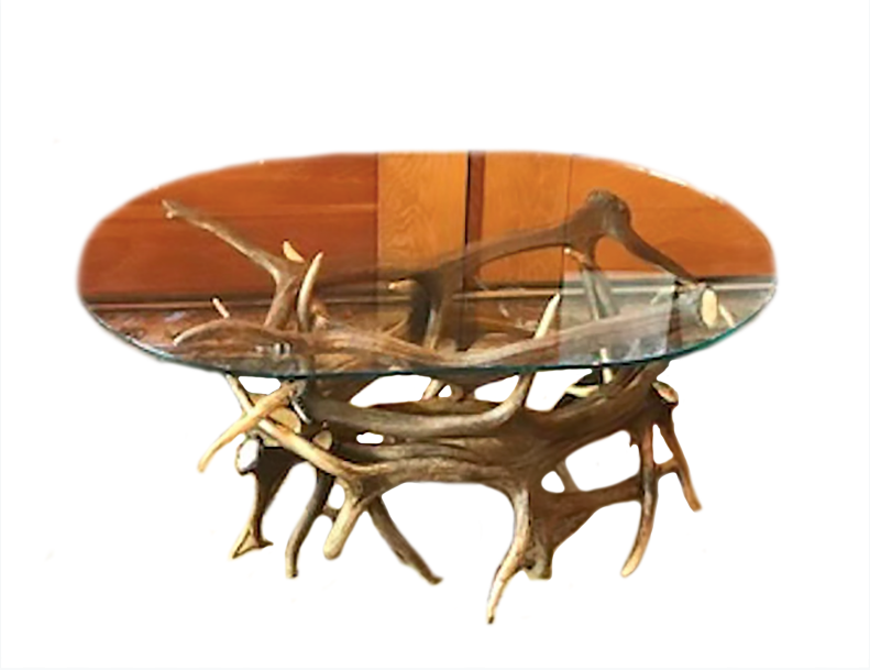 Elk Antler Coffee Table