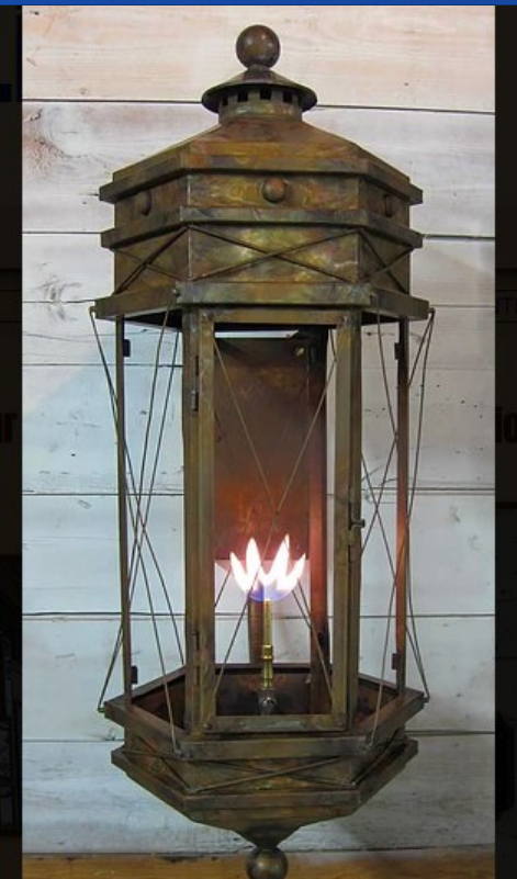 St. James Barcelona Medieval Copper Lantern