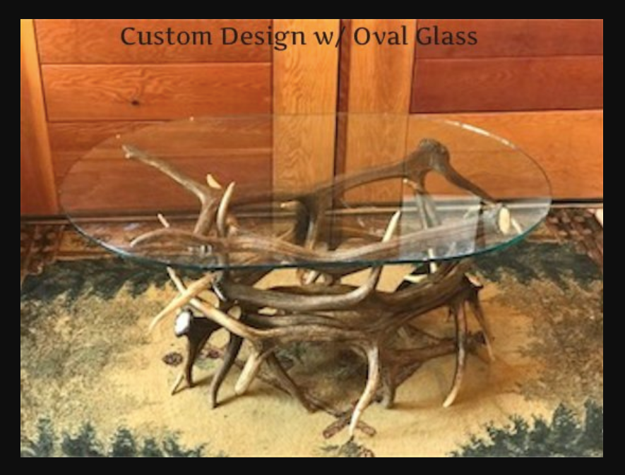 Elk Antler Coffee Table