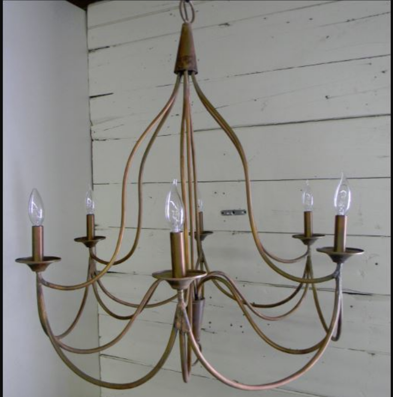 St. James Shenandoah Copper Chandelier