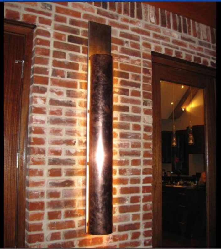 COPPER WALL SCONCE LIGHTING