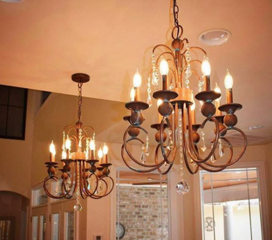 Mardi Gras Hanging Pendant Chandelier Lights