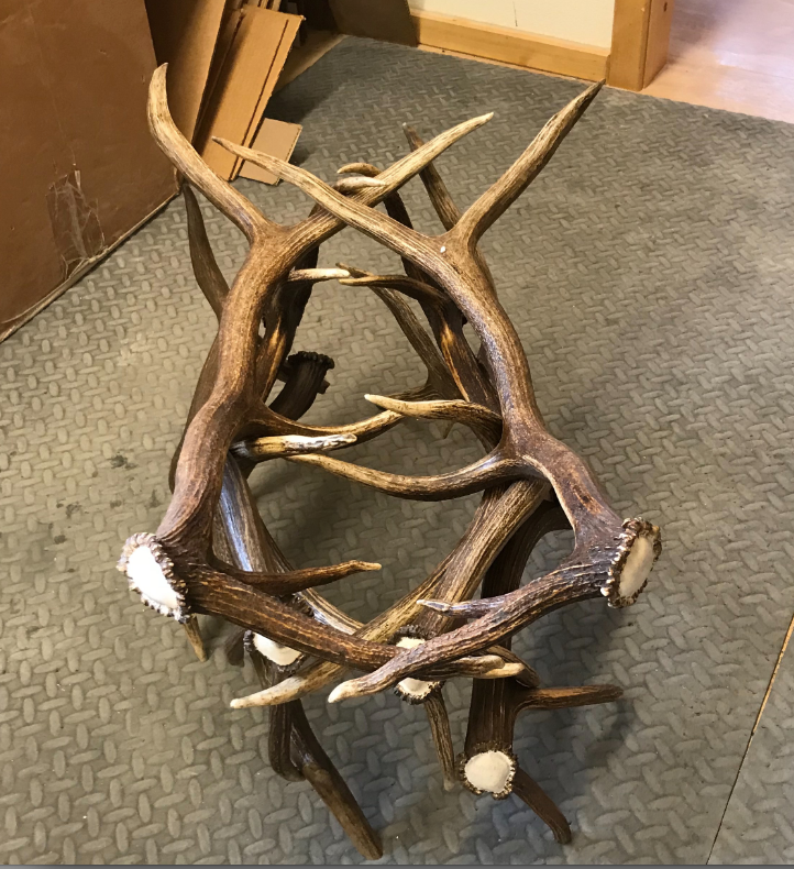 Elk Antler Coffee Table