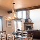 FAUX ANTLER CHANDELIER