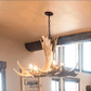 FAUX ANTLER CHANDELIER