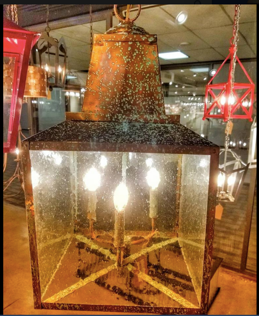 St. James Winnsboro Copper Light