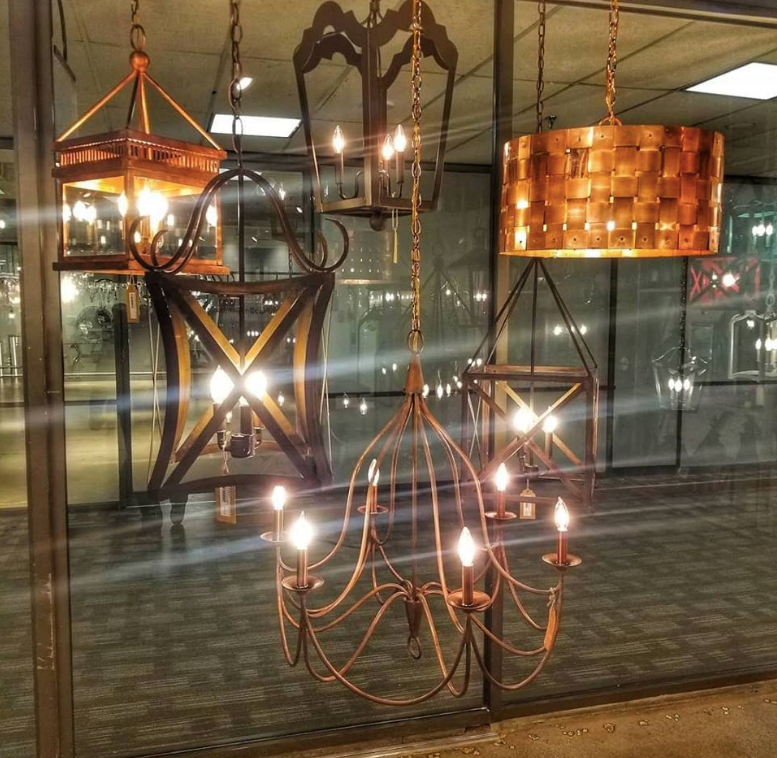 St. James Shenandoah Copper Chandelier