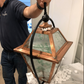 Outdoor Gas Electric Copper Lantern Kitchen Island Pendant Ceiling Light Fixture Chandelier Entryway Patio Light