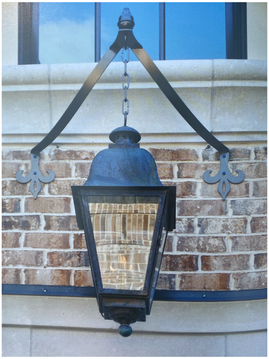 St. James Quebec Copper Lantern